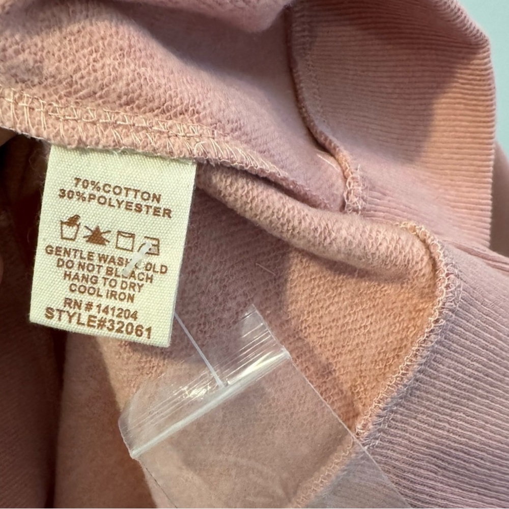 🩷 HEM & THREAD Color Block Terry Sweatshirt - Picture 4 of 4
